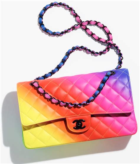 chanel rainbow bag price|chanel handbags sale.